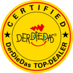 Certified Top-dealer of DerDieDas