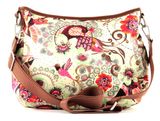 Oilily Tropical Birds S Shoulder Bag Cream-White Oilily Tropical Birds S Shoulder Bag Cream-White