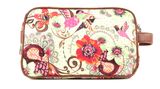 Oilily Tropical Birds Pocket Cosmetic Bag Cream-White