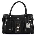Sansibar Typhoon Zip Shoulder Bag Black