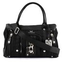 Sansibar Typhoon Zip Shoulder Bag Black