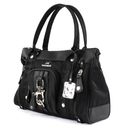 Sansibar Typhoon Zip Shoulder Bag Black