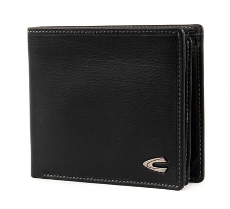 Camel Active Wallet Geldbörse Portemonnaie Quer Vegas Schwarz Black