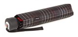Knirps Smart & Casual Line Minimatic Light Umbrella Black Check Knirps Smart & Casual Line Minimatic Light Umbrella Black Check