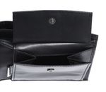 oxmox Leather Querscheinbörse Pure Metal Round Black oxmox Leather Querscheinbörse Pure Metal Round Black