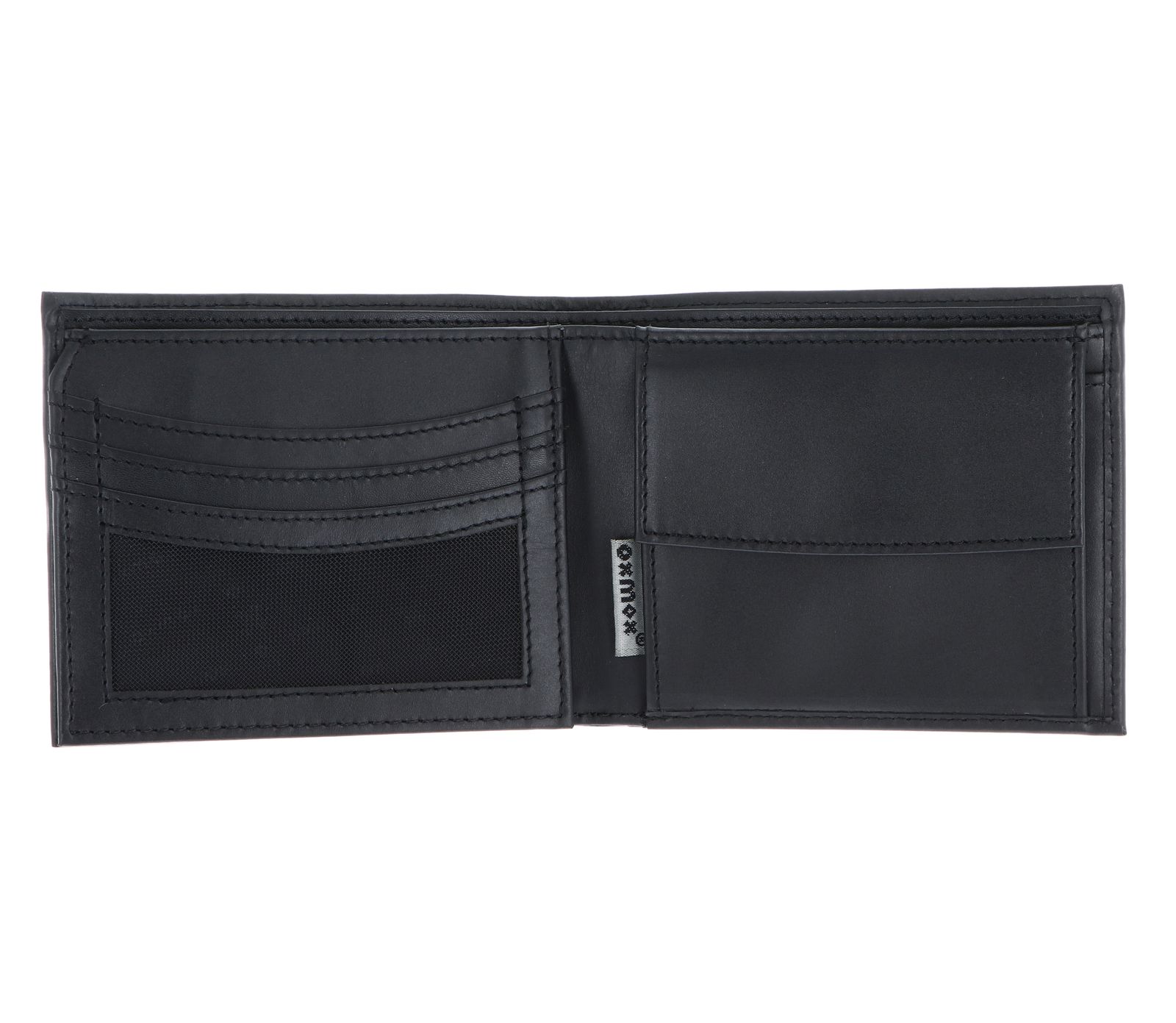 oxmox Leather Querscheinbörse Lizard Embossed Black oxmox Leather Querscheinbörse Lizard Embossed Black