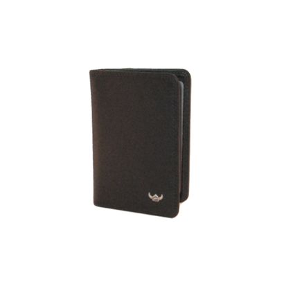 Golden Head Polo Credit Card Case Black