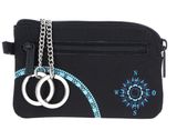 oxmox New Cryptan Keyholder Windrose Print Cyan Black