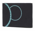 oxmox New Cryptan Pocketbörse Windrose Print Cyan Black oxmox New Cryptan Pocketbörse Windrose Print Cyan Black