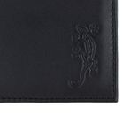 oxmox Leather Pocketbörse Lizard Embossed Black oxmox Leather Pocketbörse Lizard Embossed Black