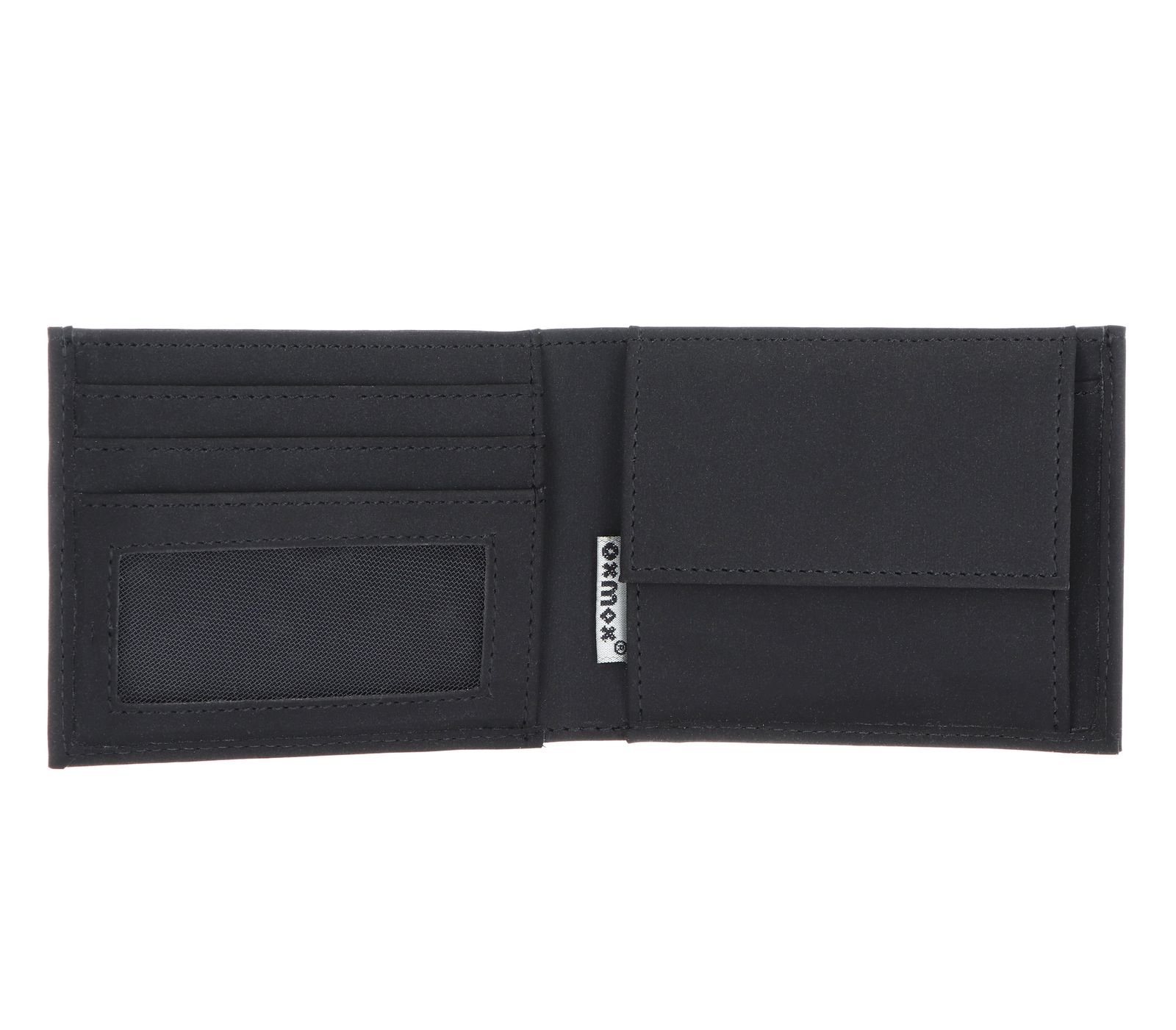 oxmox New Cryptan Pocketbörse Footsteps Print Cyan Black oxmox New Cryptan Pocketbörse Footsteps Print Cyan Black