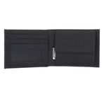 oxmox New Cryptan Pocketbörse Footsteps Print Cyan Black oxmox New Cryptan Pocketbörse Footsteps Print Cyan Black