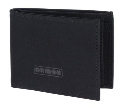 oxmox New Cryptan Pocketbörse Pure Print Black Black
