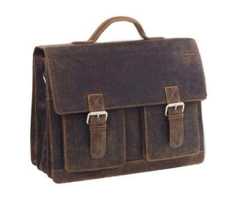 GreenLand Westcoast School-Officebag Buffalo-Brown