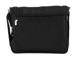 Lässig Casual Messenger Bag Black Patchwork Lässig Casual Messenger Bag Black Patchwork