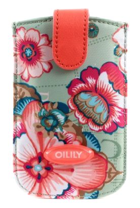 Oilily Fantasy Flora Smartphone Pull Case Pistachio