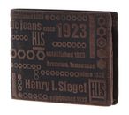 H.I.S Flap Wallet Brown H.I.S Flap Wallet Brown