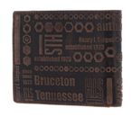 H.I.S Flap Wallet Brown H.I.S Flap Wallet Brown