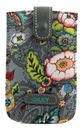Oilily French Flowers Smartphone Pull Case Grey