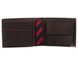TOMMY HILFIGER Johnson CC Flap and Coin Wallet Brown TOMMY HILFIGER Johnson CC Flap and Coin Wallet Brown