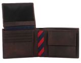 TOMMY HILFIGER Johnson CC Flap and Coin Wallet Brown TOMMY HILFIGER Johnson CC Flap and Coin Wallet Brown