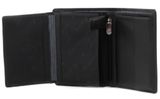 Esquire Logo Leather Wallet Black Esquire Logo Leather Wallet Black
