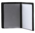 Esquire Logo Passport Case Black Esquire Logo Passport Case Black