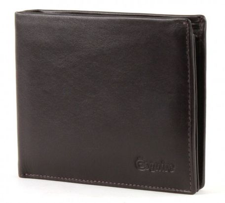 Esquire Silk Wallet Brown