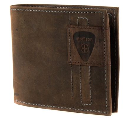 strellson Richmond Dawson Billfold H6 Wallet Dark Brown