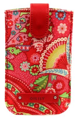 Oilily Spring Ovation Smartphone Pull Case Raspberry