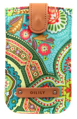 Oilily Spring Ovation Smartphone Pull Case Canal Blue