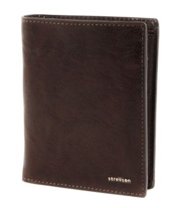 strellson Jefferson BillFold V8 Dark Brown