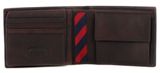 TOMMY HILFIGER Johnson CC Flap and Coin Wallet Brown TOMMY HILFIGER Johnson CC Flap and Coin Wallet Brown