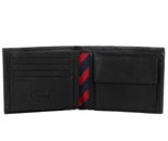 TOMMY HILFIGER Johnson Trifold Wallet Black TOMMY HILFIGER Johnson Trifold Wallet Black