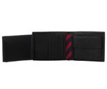 TOMMY HILFIGER Johnson Trifold Wallet Black TOMMY HILFIGER Johnson Trifold Wallet Black