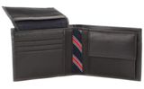 TOMMY HILFIGER Eton CC Flap and Coin Pocket Black TOMMY HILFIGER Eton CC Flap and Coin Pocket Black