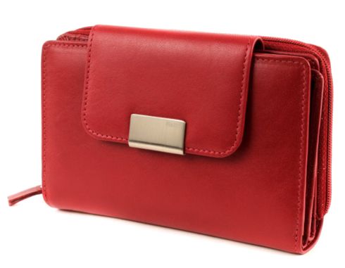 Maître Helena Ladies Purse Red