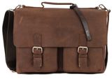LEONHARD HEYDEN Salisbury Briefcase L Brown