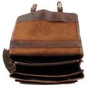 LEONHARD HEYDEN Salisbury Briefcase L Brown