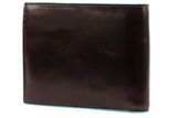 PIQUADRO Blue Square Wallet Horizontal Mogano PIQUADRO Blue Square Wallet Horizontal Mogano