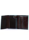 PIQUADRO Blue Square Wallet Vertical Mogano PIQUADRO Blue Square Wallet Vertical Mogano