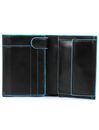 PIQUADRO Blue Square Wallet Vertical Nero