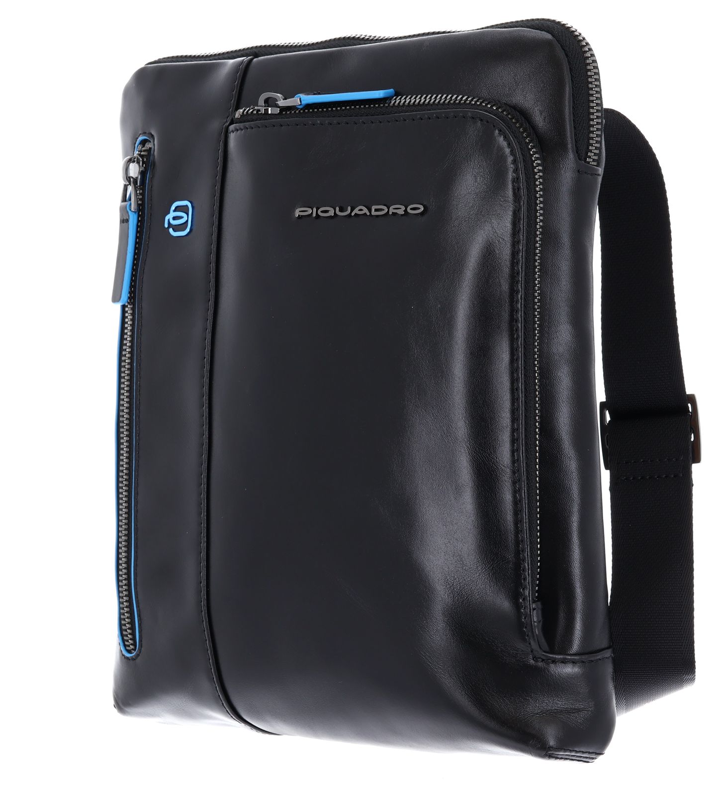 PIQUADRO Blue Square Crossbody Bag Nero PIQUADRO Blue Square Crossbody Bag Nero