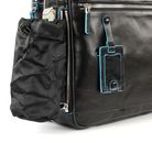 PIQUADRO Blue Square Expandable Computer Case Nero
