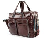 PIQUADRO Blue Square Expandable Computer Case Mogano PIQUADRO Blue Square Expandable Computer Case Mogano