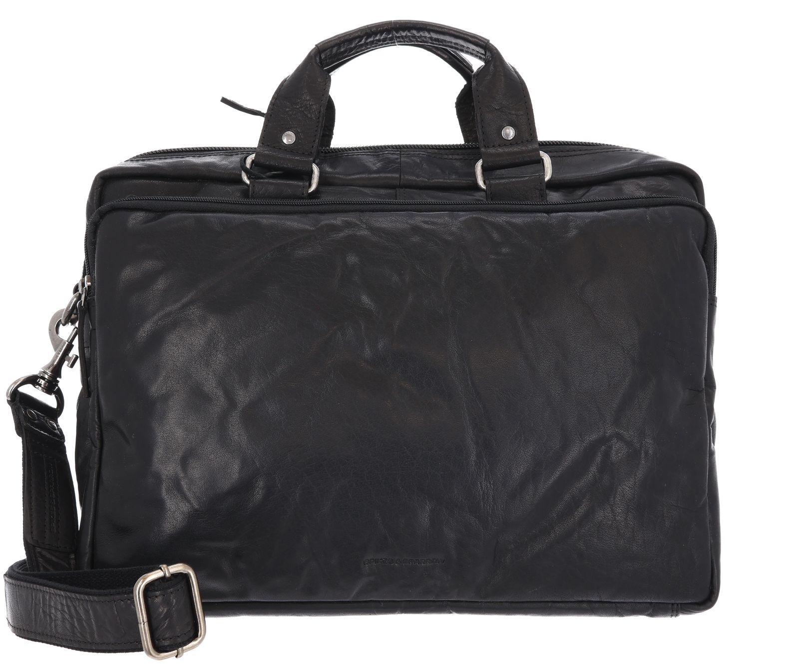 SPIKES & SPARROW Bronco Briefcase M Black