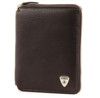 strellson Harrison BillFold Z6 Dark Brown