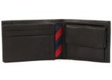 TOMMY HILFIGER Johnson Mini Flap Wallet Black