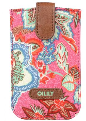 Oilily Jatin Flowers Smartphone Pull Case Rose