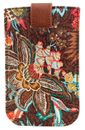 Oilily Jatin Flowers Smartphone Pull Case Bronze Oilily Jatin Flowers Smartphone Pull Case Bronze